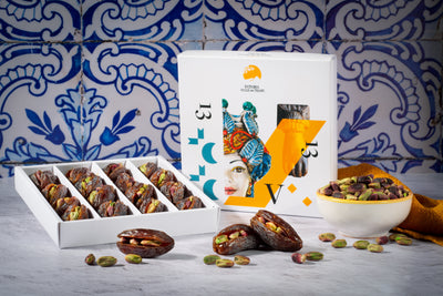 Datteln mit Raffadali-Pistazien DOP - Bauernhof Valle dei Templi