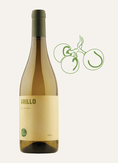 Grillo Bio Wein-6 Flaschen-Del Grillo