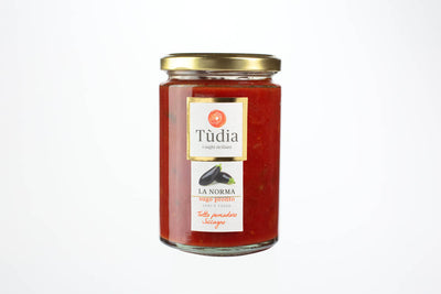 Sauce sicilienne sans gluten La Norma - Tudia