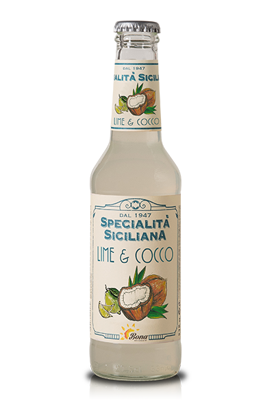Spezialität Sizilia nische Limette und Kokosnuss-alkoholfreie Getränke Bona
