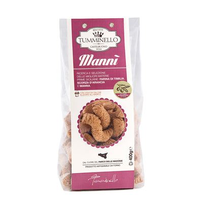 Biscotti Siciliani Manna e Arancia - Tumminello