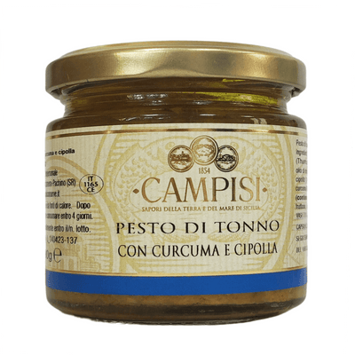 Pesto de atún con cúrcuma y cebolla - Campisi