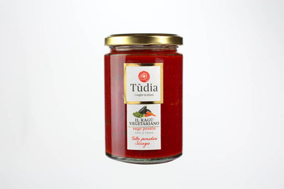 Ragù végétarien sicilien sans gluten - Tudia