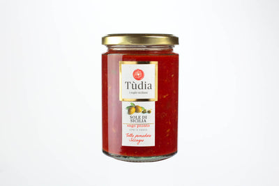 Sauce Sole di Sicilia sans gluten - Tudia