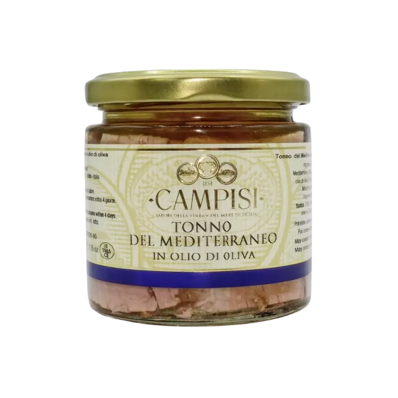 Tuna in Olive Oil Sicily - Campisi Conserve
