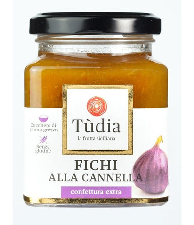 Gluten-Free Extra Sicilian Cinnamon Fig Jam - Tudia