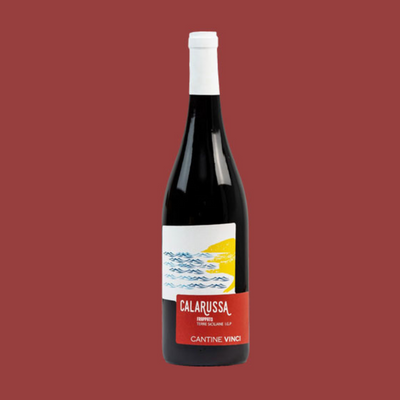 6 Botellas de Vino Tinto Calarussa Igt de Sicilia - Cantine Vinci