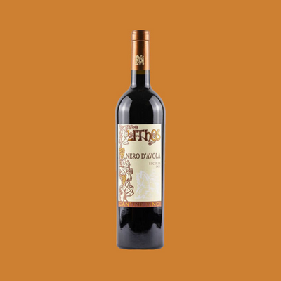 6 Bottiglie di Lithos Vino Nero d'Avola Sicilia Doc - Cantine Vinci