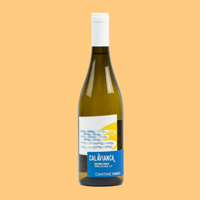 6 Botellas de Vino Calavianca Grecanico Inzolia Terre Siciliane Igt - Cantine Vinci