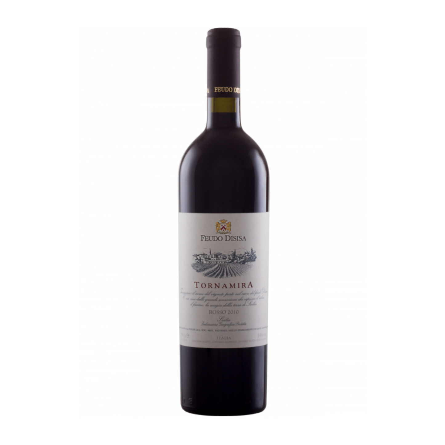6 Bottiglie di Vino Rosso Tornamira Igp Sicilia - Feudo Disisa