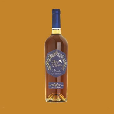 6 Flaschen Vigna Moresca Moscato Likörwein Igt aus Sizilien - Cantine Vinci