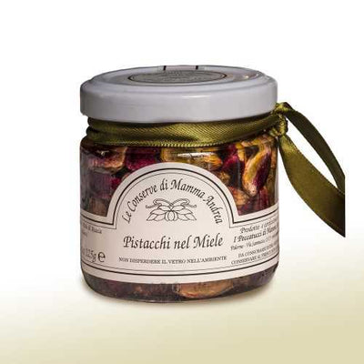 Sicilian Pistachios in Honey – Mamma Andrea's Peccatucci