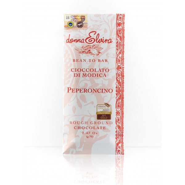 Cioccolato di Modica IGP al Peperoncino - Dona Elvira