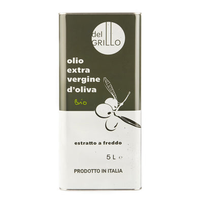 Huile d'olive extra vierge biologique de Sicile - Del Grillo