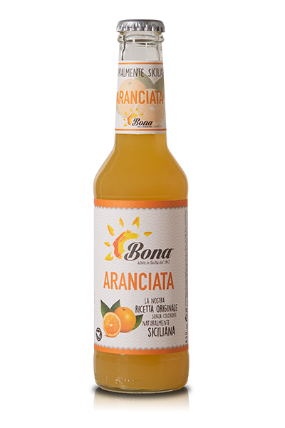 Sizilianisches Orangengetränk - 24 Flaschen - Bona Drinks