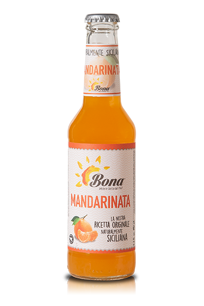 Mandarinata Sizilianisches Getränk - 24 Flaschen - Bona Drinks