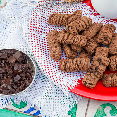 Sizilianische Kekse mit Schokolade von Modica Igp - Tumminello