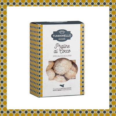 Sicilian Coconut Praline Biscuits - Tumminello