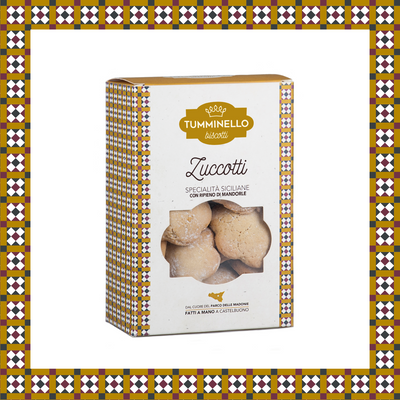 Zuccotti Sicilian Biscuits Filled with Sicilian Almonds - Tumminello