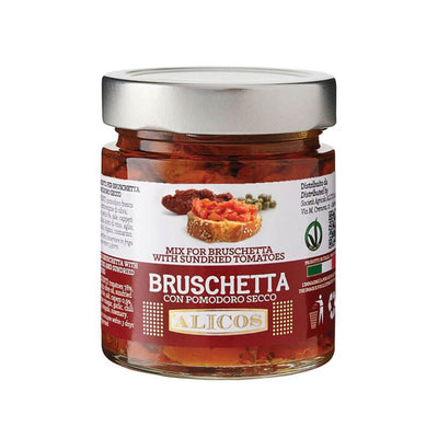Bruschetta Siciliana con Tomate Seco - Alicos