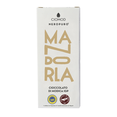 Chocolate of Modica Igp Almond - Ciomod