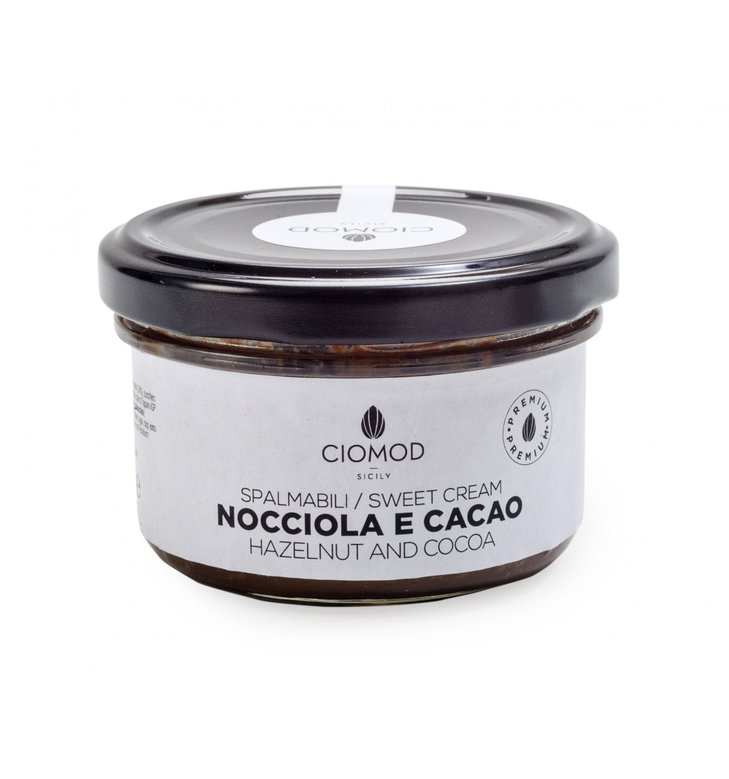 Streichcreme mit sizilianischer Haselnuss und Kakao – Ciomod