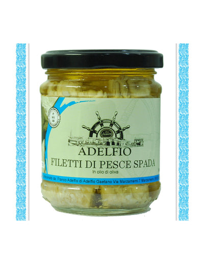 Swordfish Fillets in Olive Oil - Adelfio