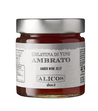 Gelatina de Vino Ámbar con Vino Fino Marsala DOP - Alicos