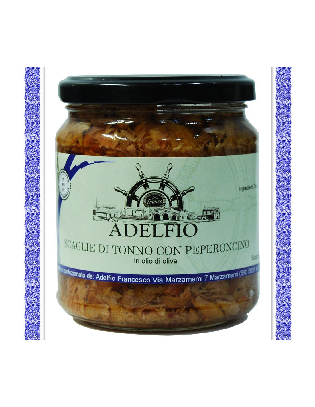 Flocons de Thon au Piment à l'Huile d'Olive - Adelfio