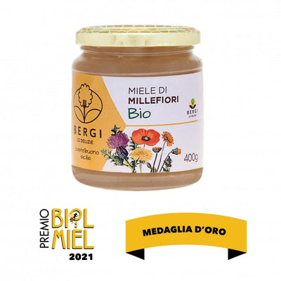 Organic Millefiori Honey from Sicily - Bergi