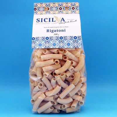 Sizilianische Hartweizen-Rigatoni - Natürlich Sizilien