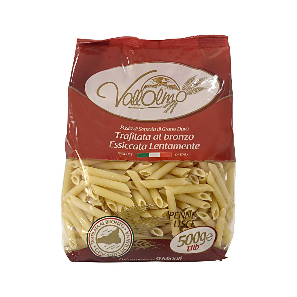 Sizilianische Pasta Penne Lisce - Pastificio Vallolmo