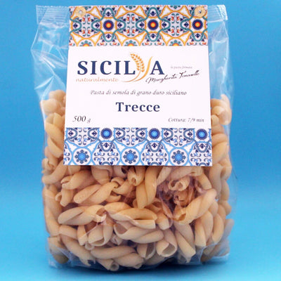 Pasta trenzada de trigo duro siciliano - Naturally Sicily
