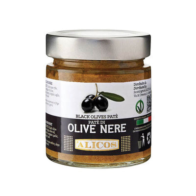 Patè of black olives from Sicily - Alicos 
