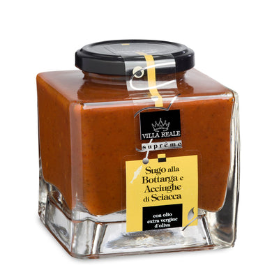 Sugo alla Bottarga e Acciughe di Sciacca - Villa Reale Supreme