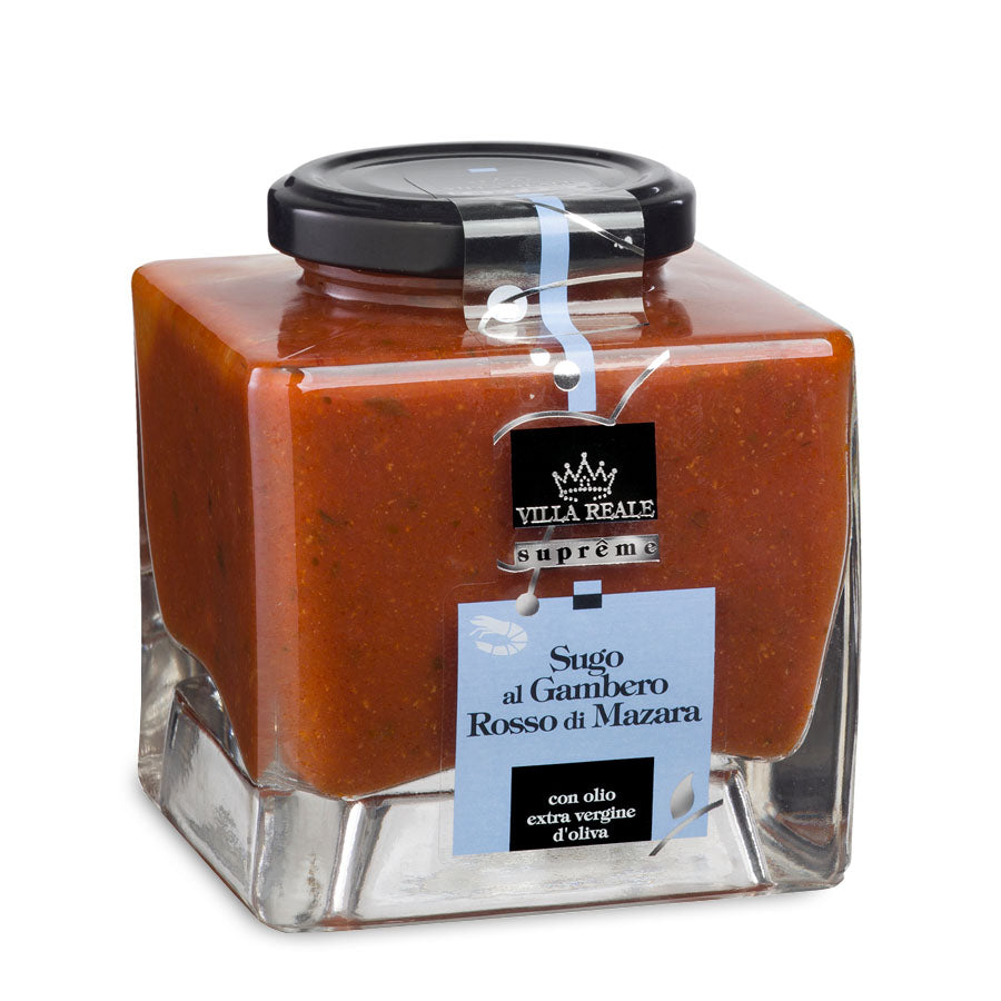 Mazara del Vallo Red Gambero Sauce - Villa Reale Supreme