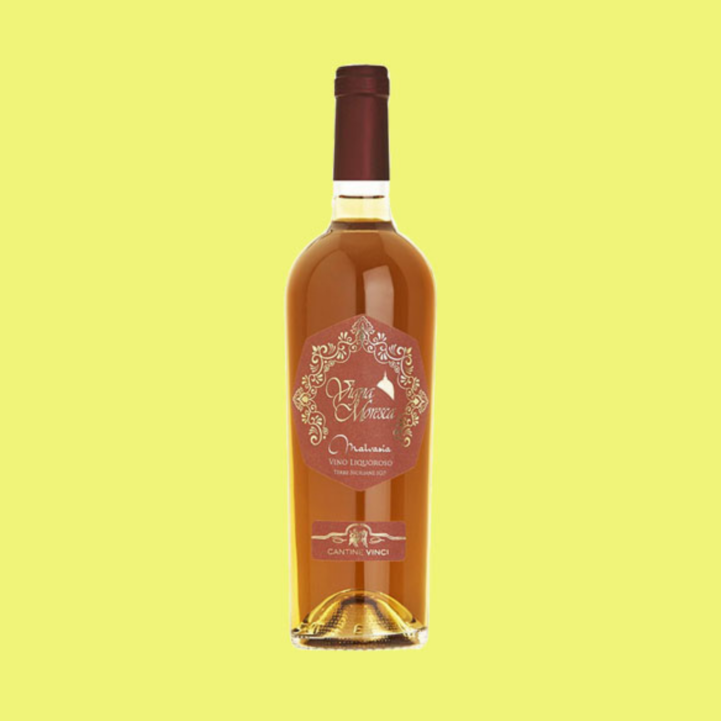 6 Bottiglie di Vino Vigna Moresca Malvasia Liquorosa Igt di Sicilia - Cantine Vinci